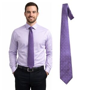 Boulevard Club Elegant Purple Tie 
🔥% bundle of 3, 5, 10, 15 or 20 ties